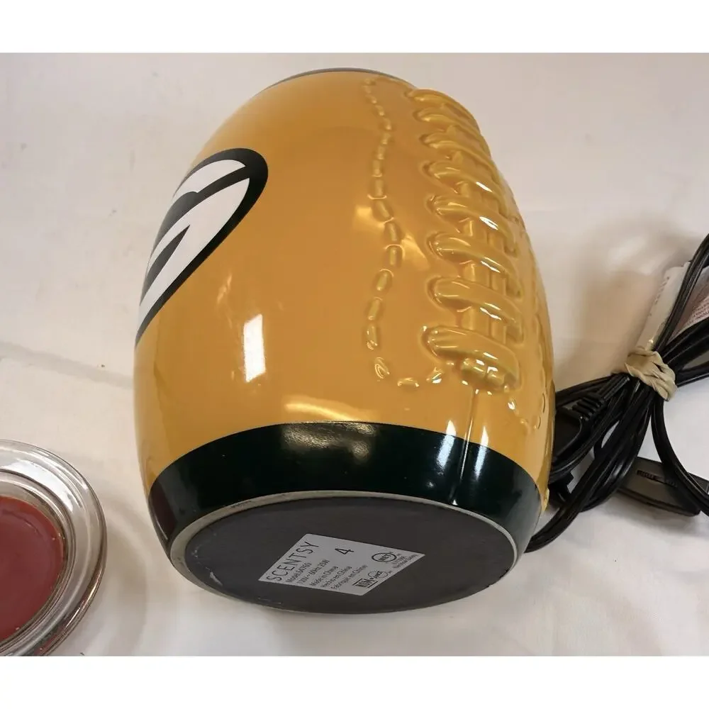 Green Bay Packers Scentsy Football NFL Wax Warmer
